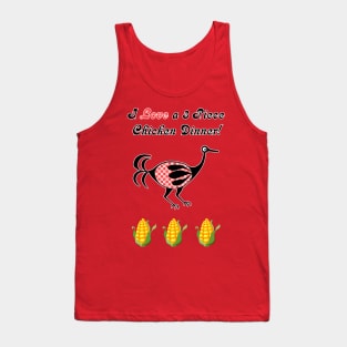 I Love A Chicken Dinner Tank Top